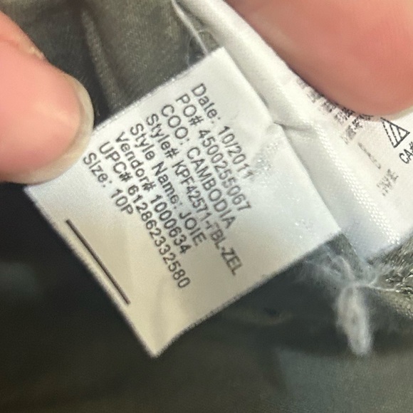 Gloria Vanderbilt green pants petite size 10 - Picture 6 of 6